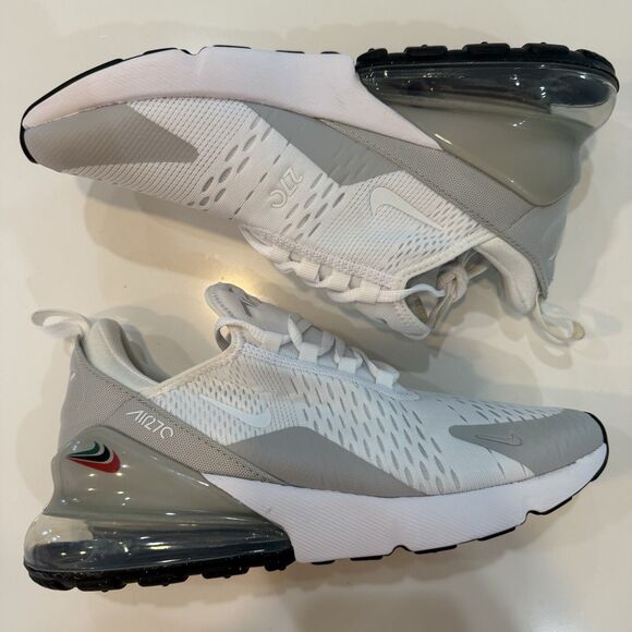 SZ 7Y / Wmns Sz 8.5 NIKE AIR MAX 270 "MULTI SWOOSH" (GS) (DV7056 100) TRAINERS - Picture 4 of 8